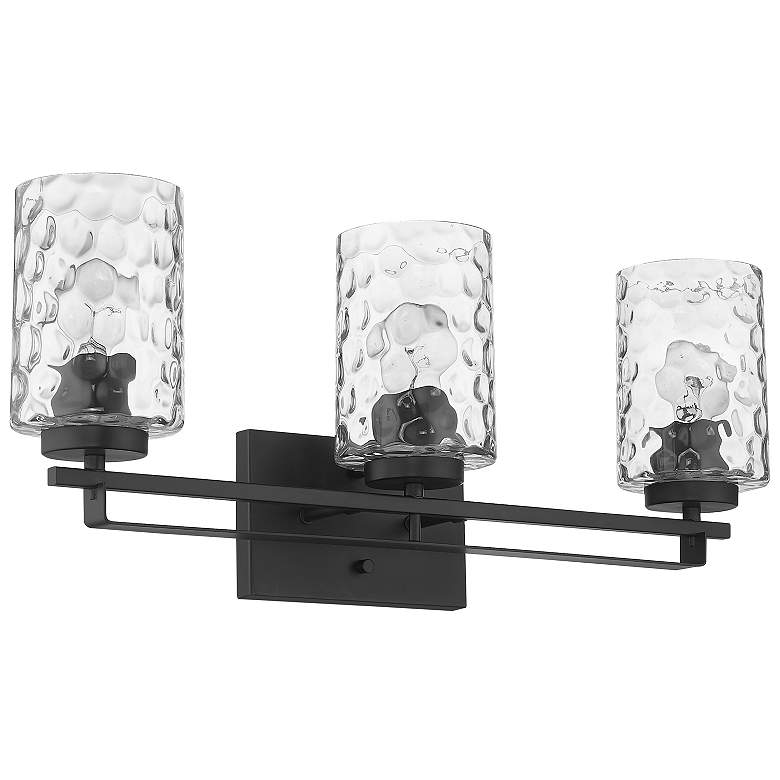 Image 1 Livvy 3-Light Matte Black Vanity