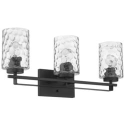 Livvy 3-Light Matte Black Vanity