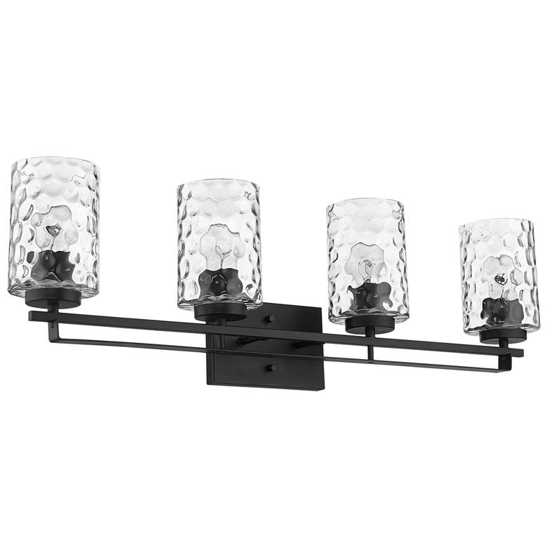 Image 1 Livvy 4-Light Matte Black Vanity