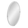 2_Liza 36" x 36" Brushed Nickel Wall Mirror more views