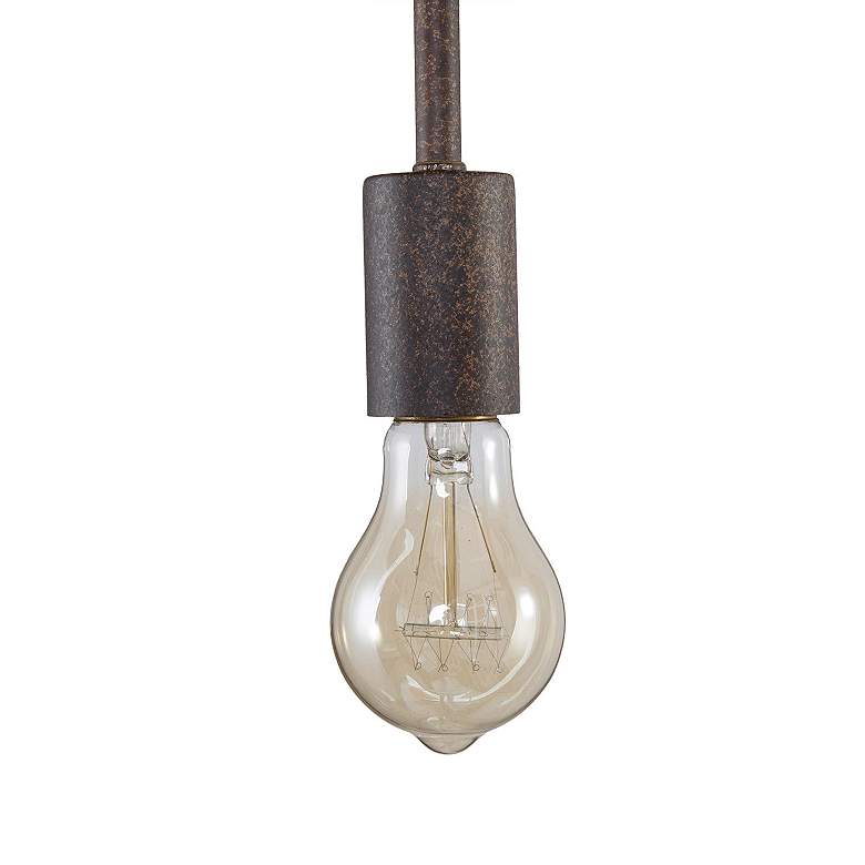 Image 5 LNC Cachil 16" Wide 1-Light Wood Lantern Chandelier more views