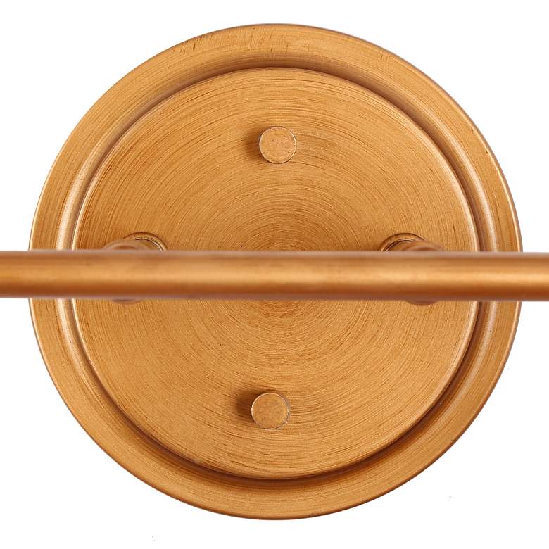 Image 4 LNC Calne 31 1/2" Wide 4-Light Gold Finish Vanity Bath Bar Light more views