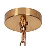 Thumbnail4 of LNC Ceniprimo 41 1/4" Gold 9-Light Modern Candelabra Arm Chandelier more views