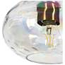 4_LNC Chrysaorican 8 1/2" Wide Plating Brass Modern Glass Mini Pendant more views