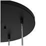 3_LNC Echonalyri 14 1/2" Wide Modern Smoked Gray Glass 5-Light Pendant more views