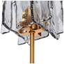 3_LNC Echonalyri 15" High Matte Black and Brass 2-Arm Wall Sconce more views