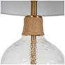 4_LNC Flabellum 24" High Champagne Glass Vase Table Lamp more views