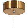 6_LNC Grouse 5 1/2" Wide Plating Brass LED Teardrop Mini Pendant more views