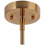 4_LNC Lacos 25" Modern Matte Black and Plating Brass 3-Light Chandelier more views