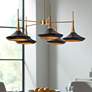 1_LNC Lacos 33" 5-Light Black and Brass Mid-Century Modern Chandelier