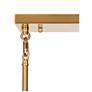 6_LNC Lacos 34 1/2" Modern Brushed Gold Black 3-Light Linear Pendant more views