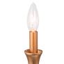 4_LNC Lighting Altris 25" Wide Gold 6-Light Candelabra Chandelier more views