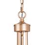 6_LNC Lighting Fanes 16" Wide Gold 4-Light Drum Shade Chandelier more views
