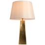 1_LNC Lighting Flabellum 25 1/2" Modern Gold Metal Table Lamp