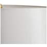 4_LNC Lighting Flabellum 25 1/2" Modern Gold Metal Table Lamp more views