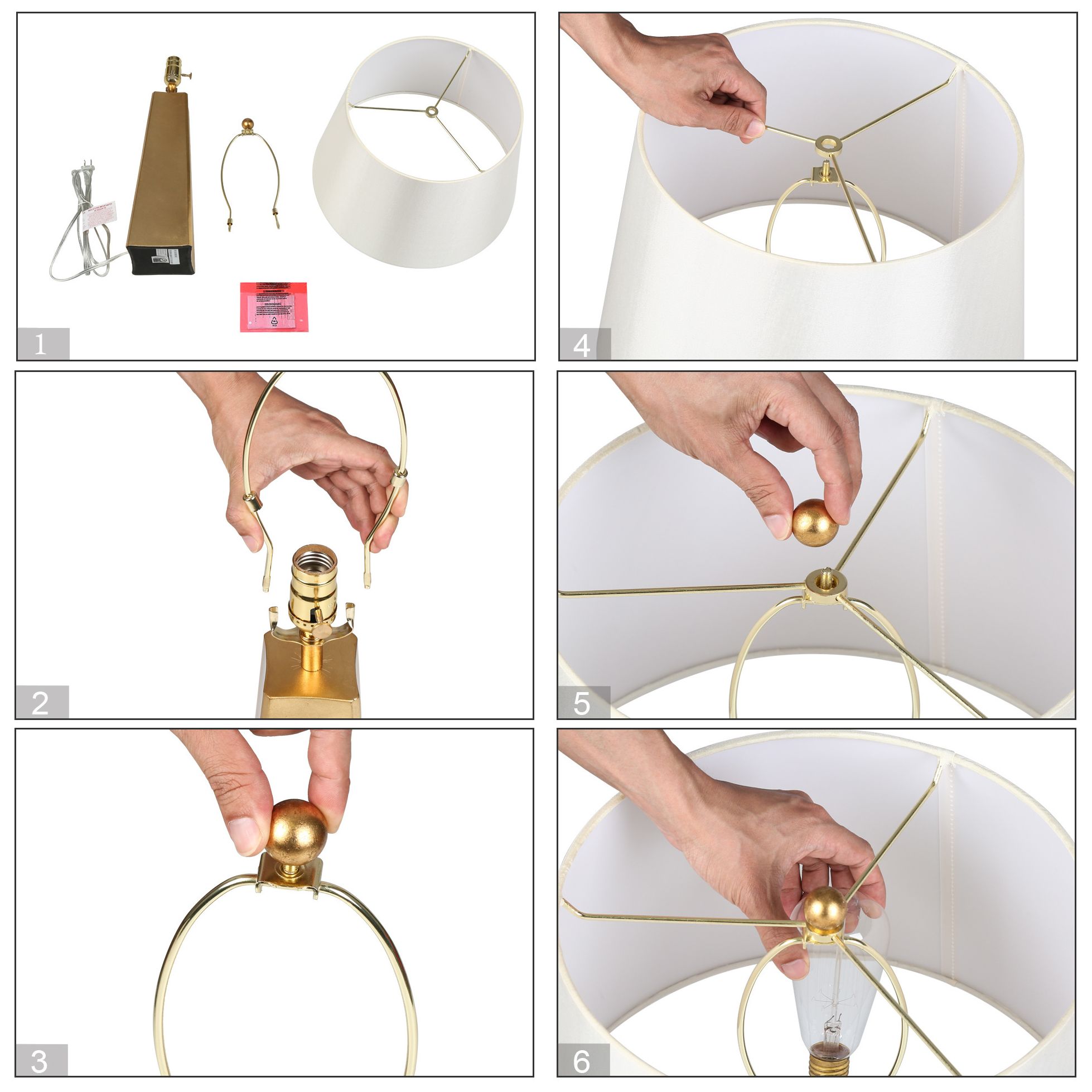LNC Lighting Flabellum 25 1/2" Modern Gold Metal Table Lamp - Made to Order