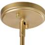 5_LNC Lighting Gerald 31 1/2" Wide Gold Metal 3-Light Sputnik Chandelier more views