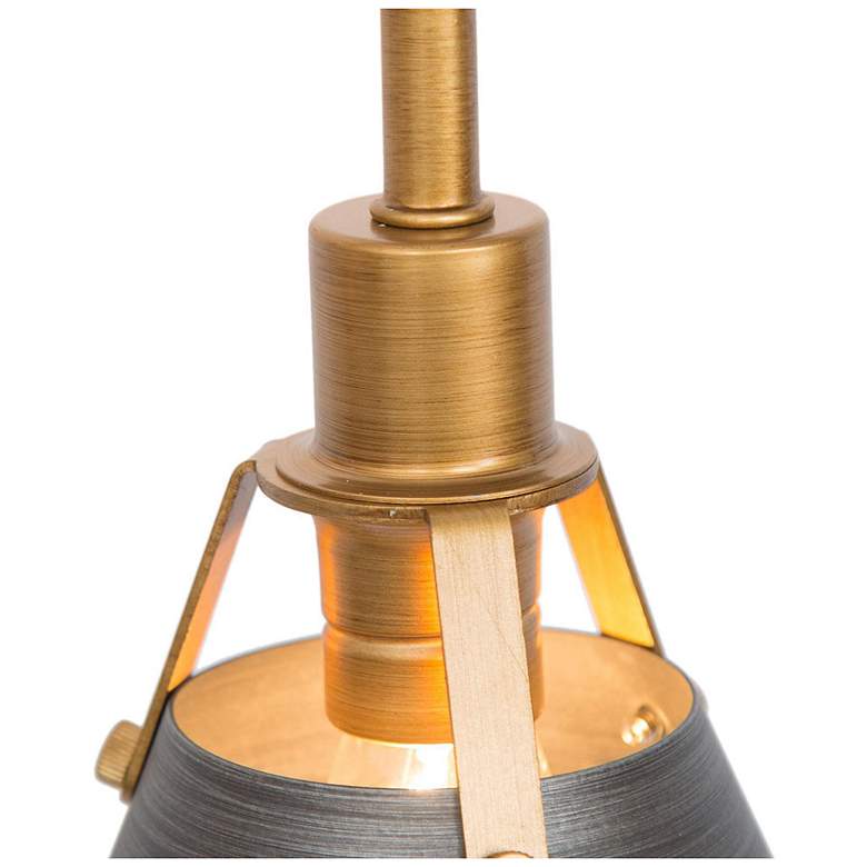 Image 4 LNC Lighting Ives 25 1/2" Wide 3-Light Gold and Silver Bath Light more views