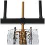 3_LNC Nalyri 24 3/4" Wide Brass and Black 3-Light Linear Island Pendant more views