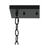 4_LNC Nalyri 35 1/2" Wide Brass Black 5-Light Island Linear Pendant more views