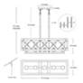 7_LNC Obilla 31 1/2" Wide Natural Wood 5-Light Island Chandelier more views