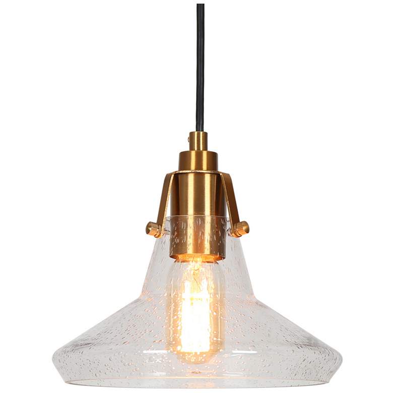 Image 1 LNC Tencanonia 8 1/2" Wide Plating Brass Mini Pendant