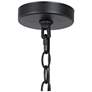 5_LNC Uhyta 10 1/2" High Black and Glass Outdoor Hanging Light more views