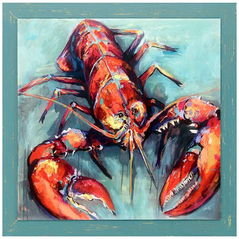 Image 3 Lobster 35"W x 35"H Wall Sculpture