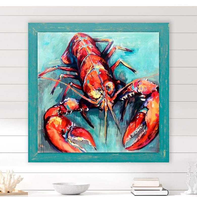 Image 2 Lobster 35"W x 35"H Wall Sculpture