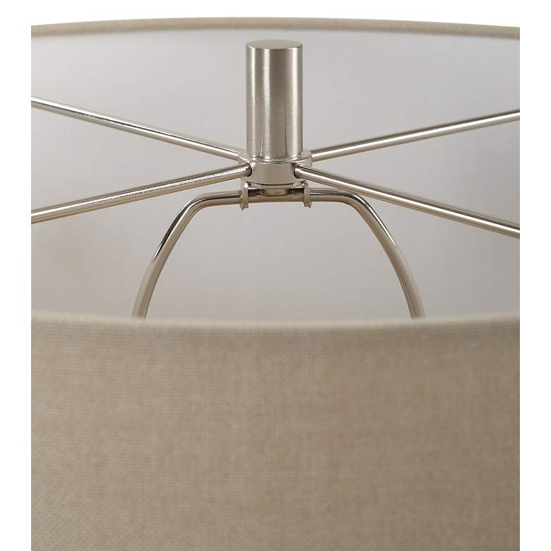 Image 6 Loch 28 1/4" Peacock Green Ceramic Table Lamp more views