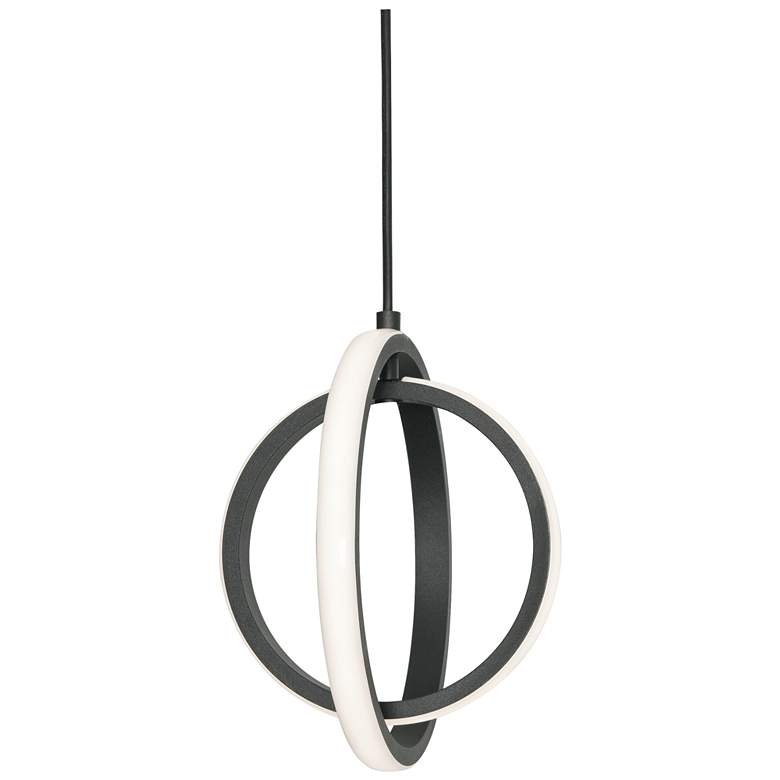 Image 1 Lock 9 inch LED Pendant Light - Black