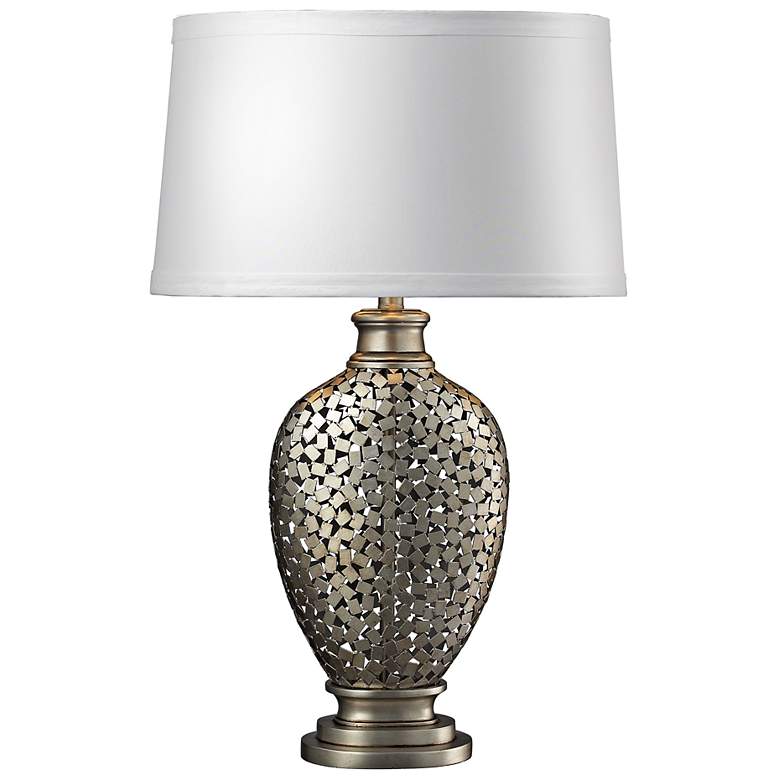 Image 1 Lockerbie Antique and Silver Table Lamp