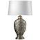 Lockerbie Antique and Silver Table Lamp