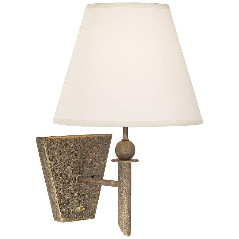 Image 1 Lodge 17 inch High Rustic Wall Light