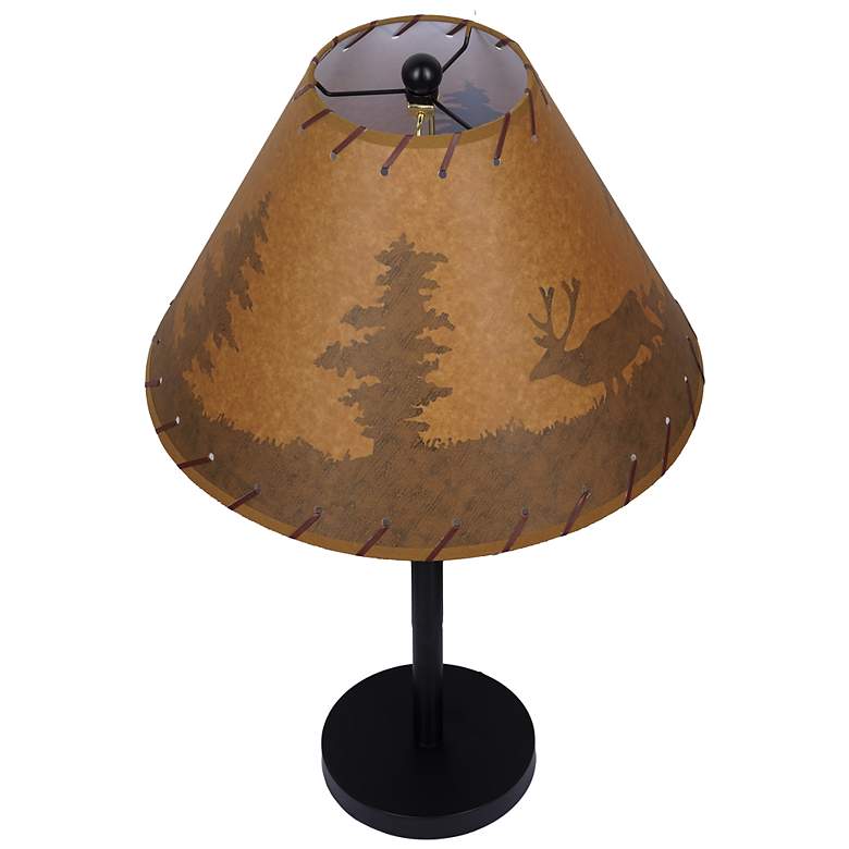 Image 6 Lodge Dark Bronze Table & Floor Lamp Set of 3 more views