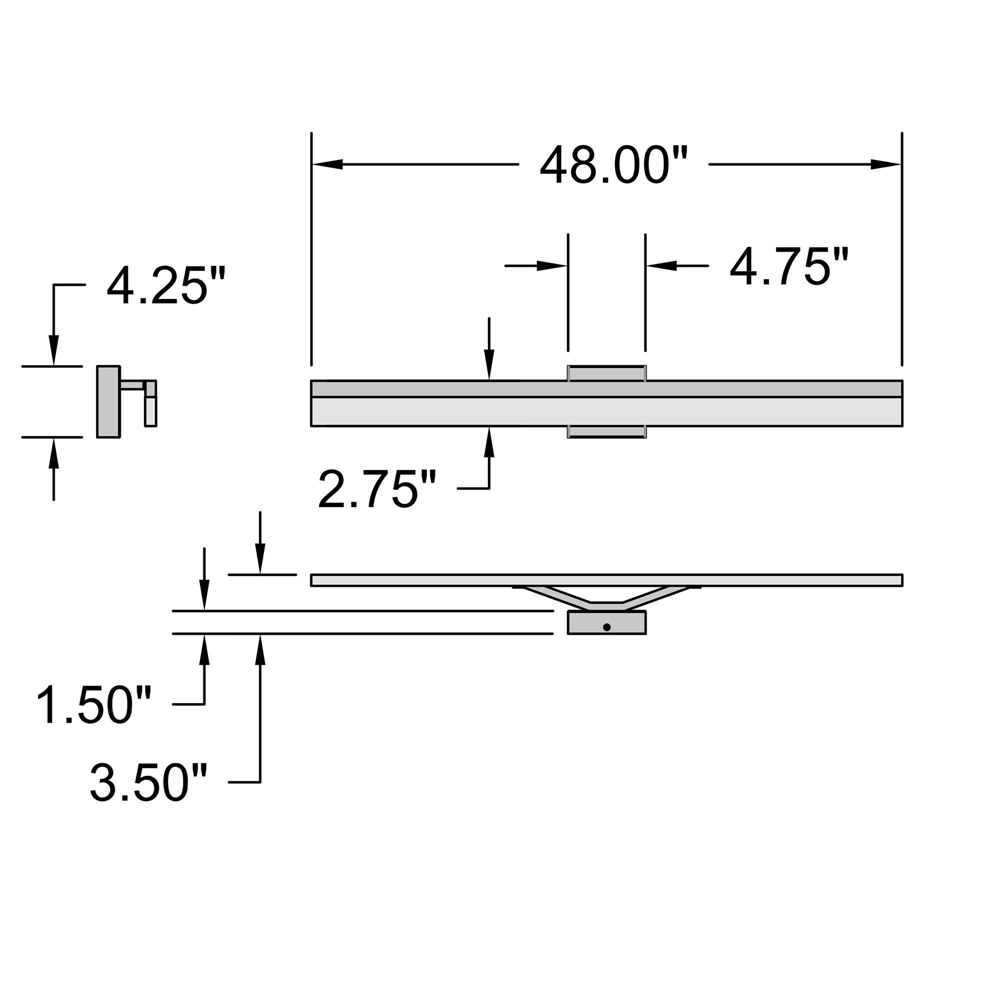 Image 7 Loft 36" Wide Chrome LED Vanity more views