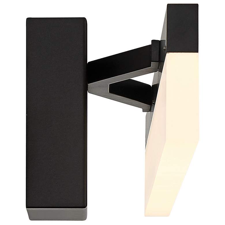 Image 5 Loft 36" Wide Matte Black LED Vanity Bath Light more views