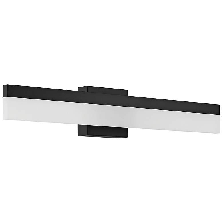 Image 7 Loft 36" Wide Matte Black LED Vanity Bath Light more views