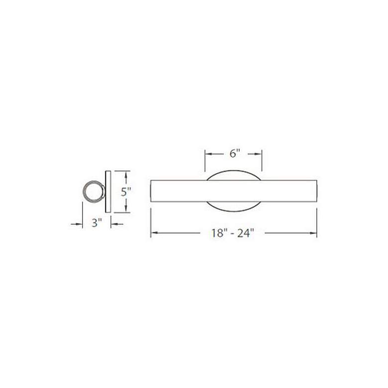 Image 2 Loft LED Bathroom Vanity or Wall Light more views