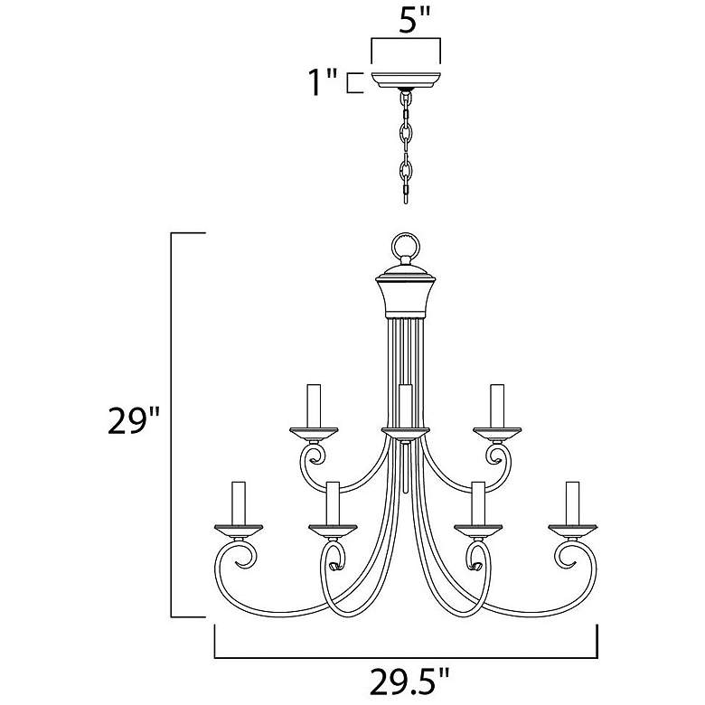Image 2 Loft-Multi-Tier Chandelier more views