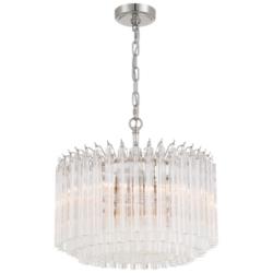 Lofton 5 Light Polished Nickel Chandelier