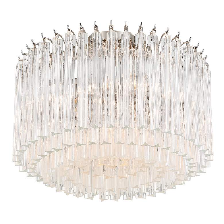 Image 6 Lofton 5 Light Polished Nickel Semi Flush Mount more views