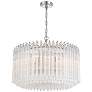 Lofton 7 Light Polished Nickel Chandelier