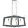 Lofty 36" Wide Silverado Gray Kitchen Island Light Pendant