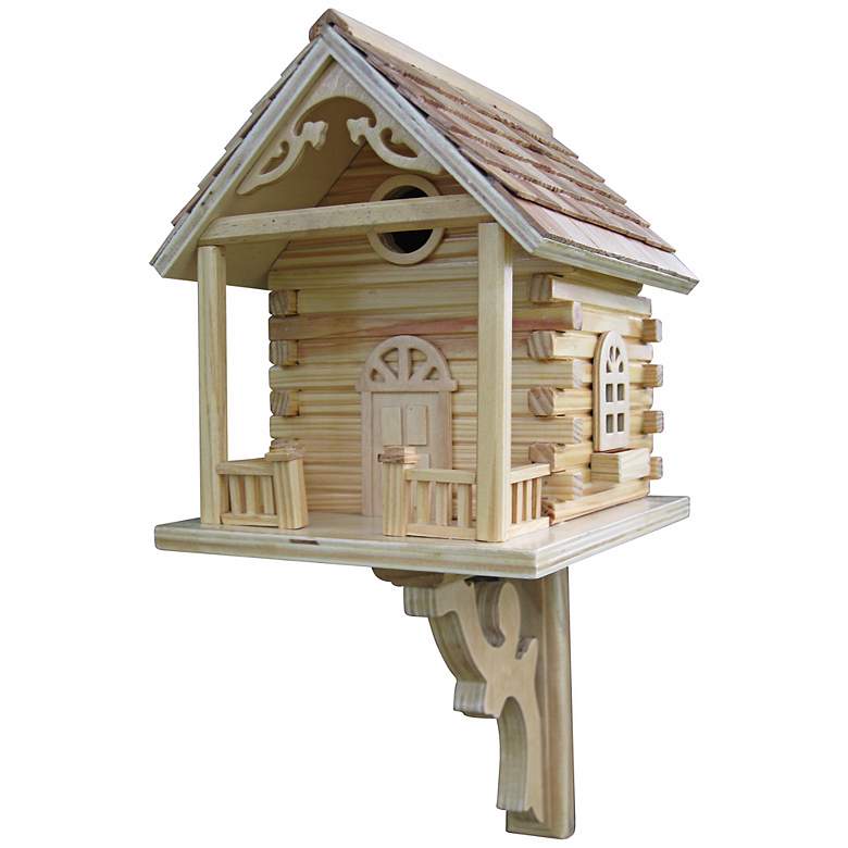 Image 1 Log Cabin Bird House