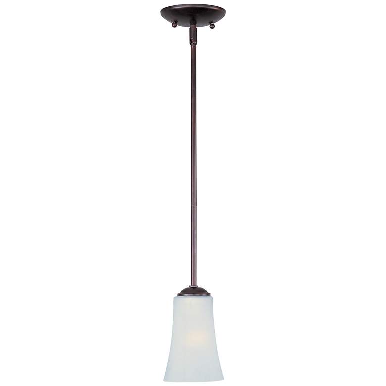 Image 1 Logan 1-Light 4.5" Wide Oil Rubbed Bronze Pendant Light