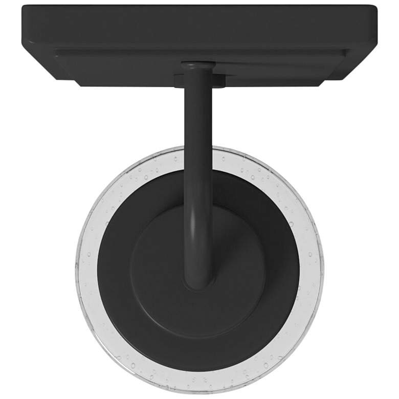 Image 4 Logan 10" High Matte Black Metal Wall Sconce more views