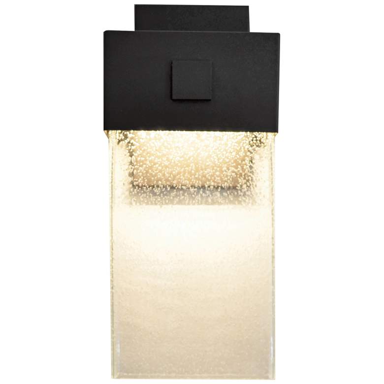 Image 1 Logan 14" High Textured Bronze LED Outdoor Wall Light