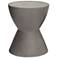 Logan 17 3/4" High Gray Concrete Modern End Table