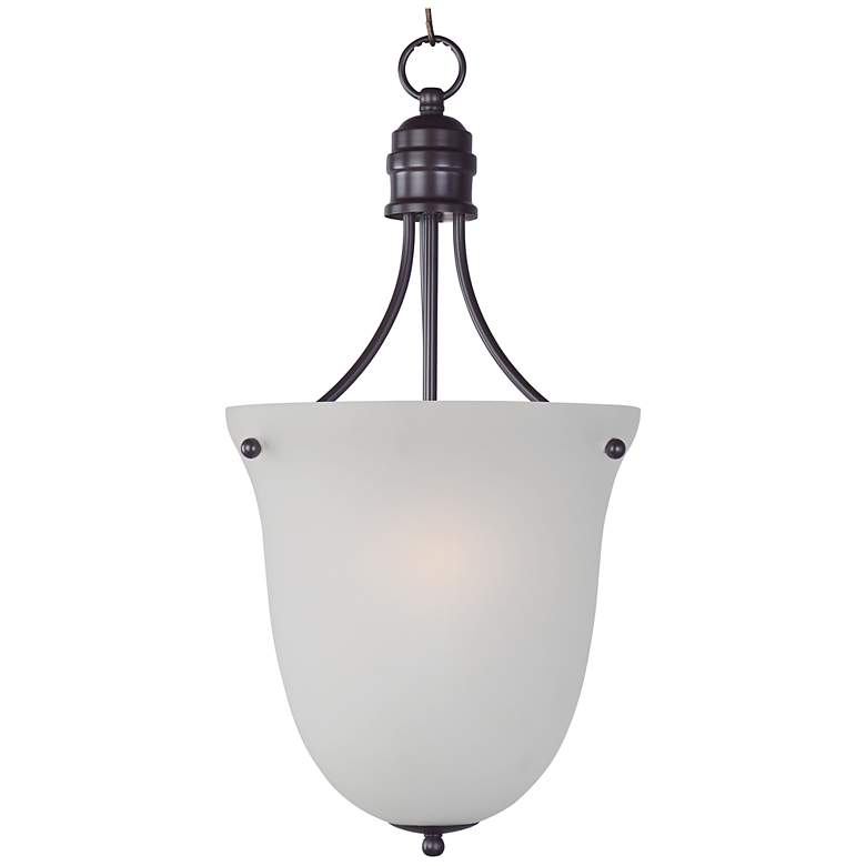 Image 1 Logan 3-Light 12.75" Wide Oil Rubbed Bronze Pendant Light